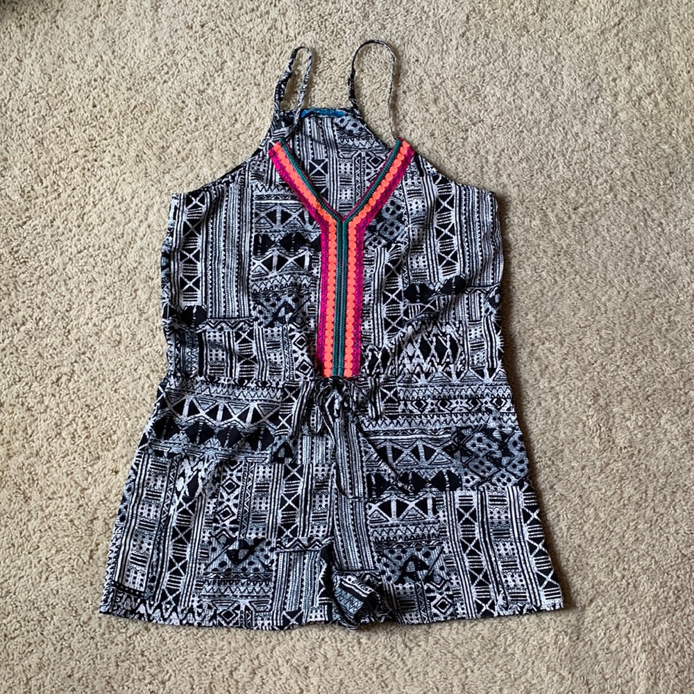 EUC Blue Island romper